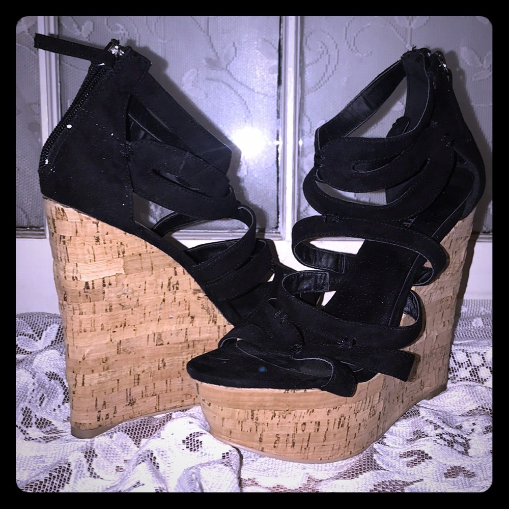 JustFab Pump Wedges
